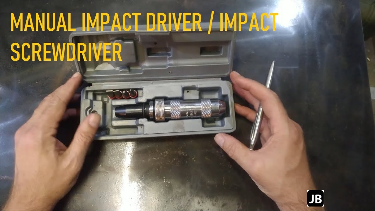 Manual impact driver / Impact screwdriver how it works