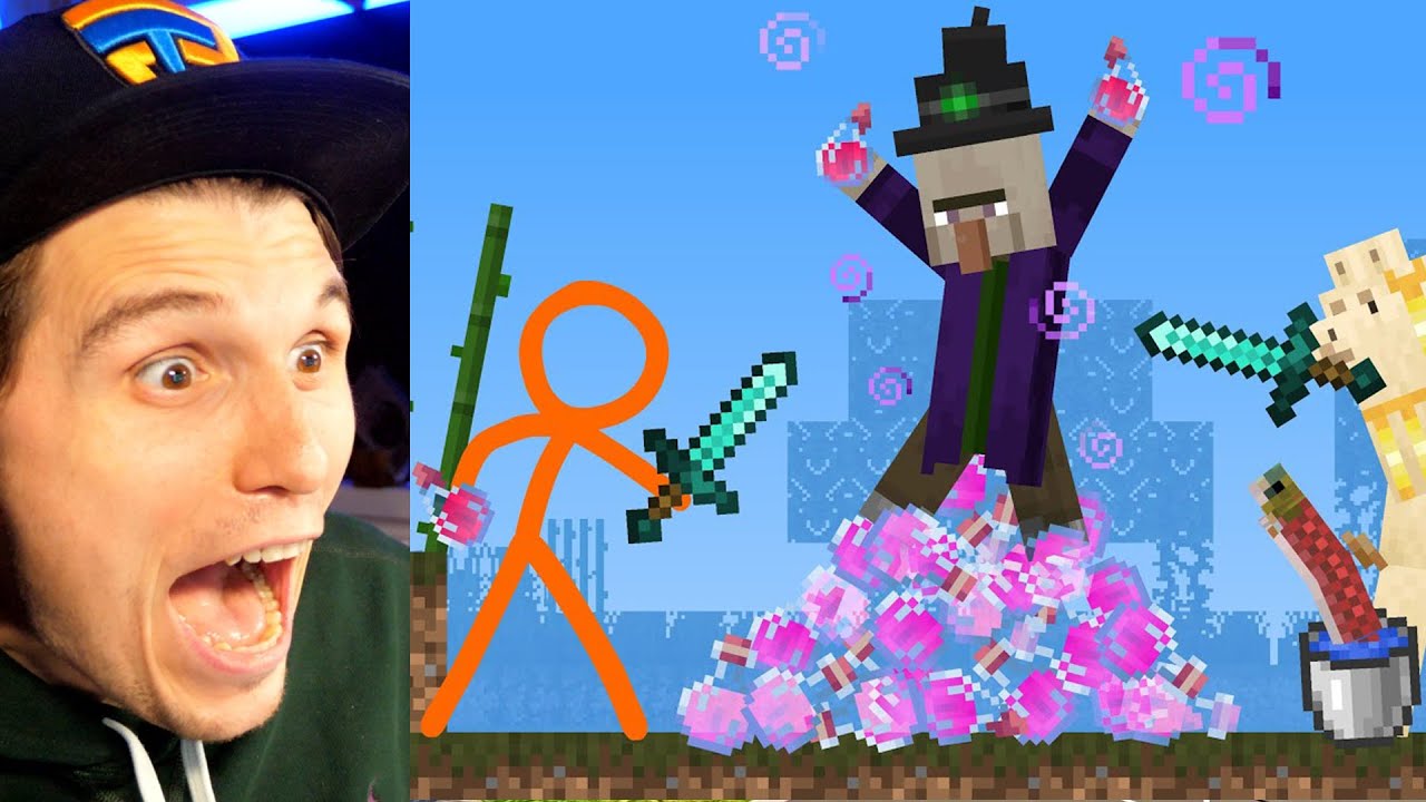 Paluten REAGIERT auf Animation vs Minecraft