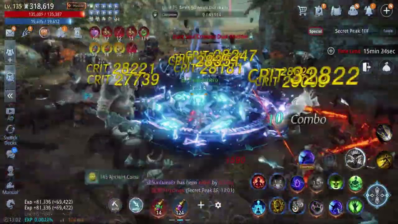 MIR4 Darkist - SP10 Boss Fight 