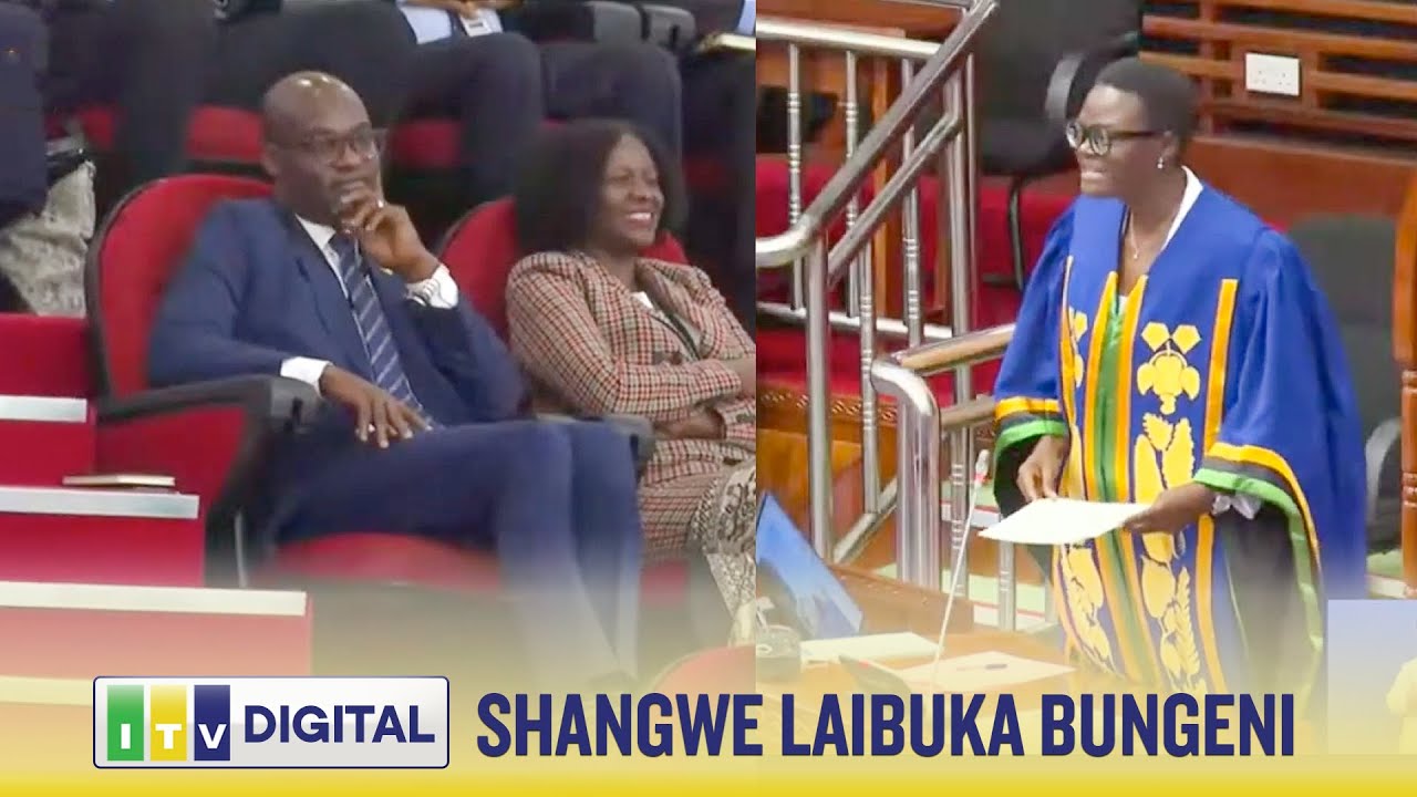 SHANGWE ZITO LAIBUKA BUNGENI SPIKA TULIA AKIMTAMBULISHA BOSI EWURA AMBAYE NI MUMEWE