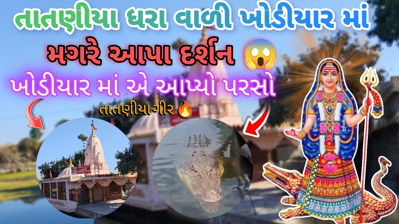 તાતણીયા ધરા વાળી ખોડીયાર માં 🙏 | તાતણીયા ગીર | old history | ગુજરાતી બ્લોગ | gujrati vlog | 