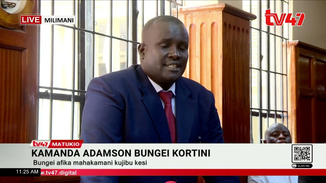 Kamanda wa Polisi Adamson Bungei afika mahakamani kujibu kesi ya mauaji ya Rexx Kanyike Maasai
