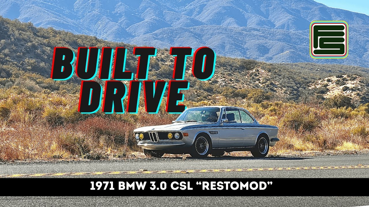 BMW 3.0 CSL SUPER RARE Restomod - WHAT DID THEY PUT INSIDE??! #bmw #BMWCSL