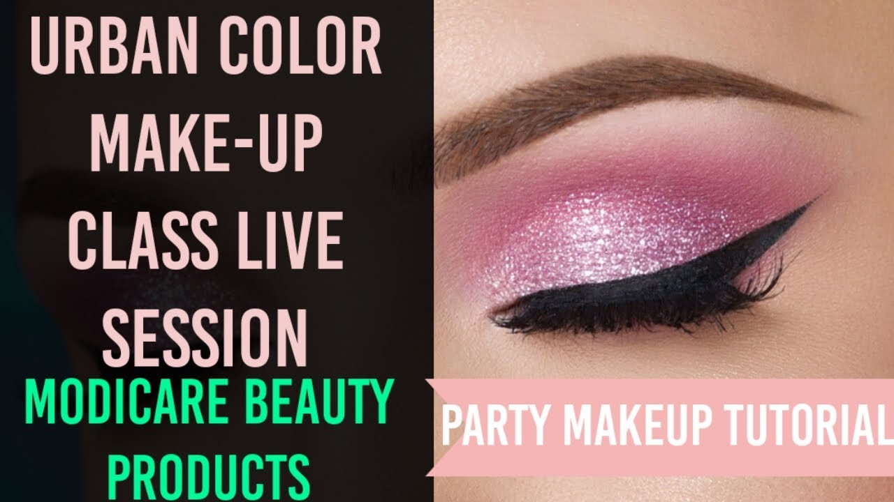 #Urbancolormakeup || Modicare make up prodcuts || Beauty Session by modicare || Live Beauty tips