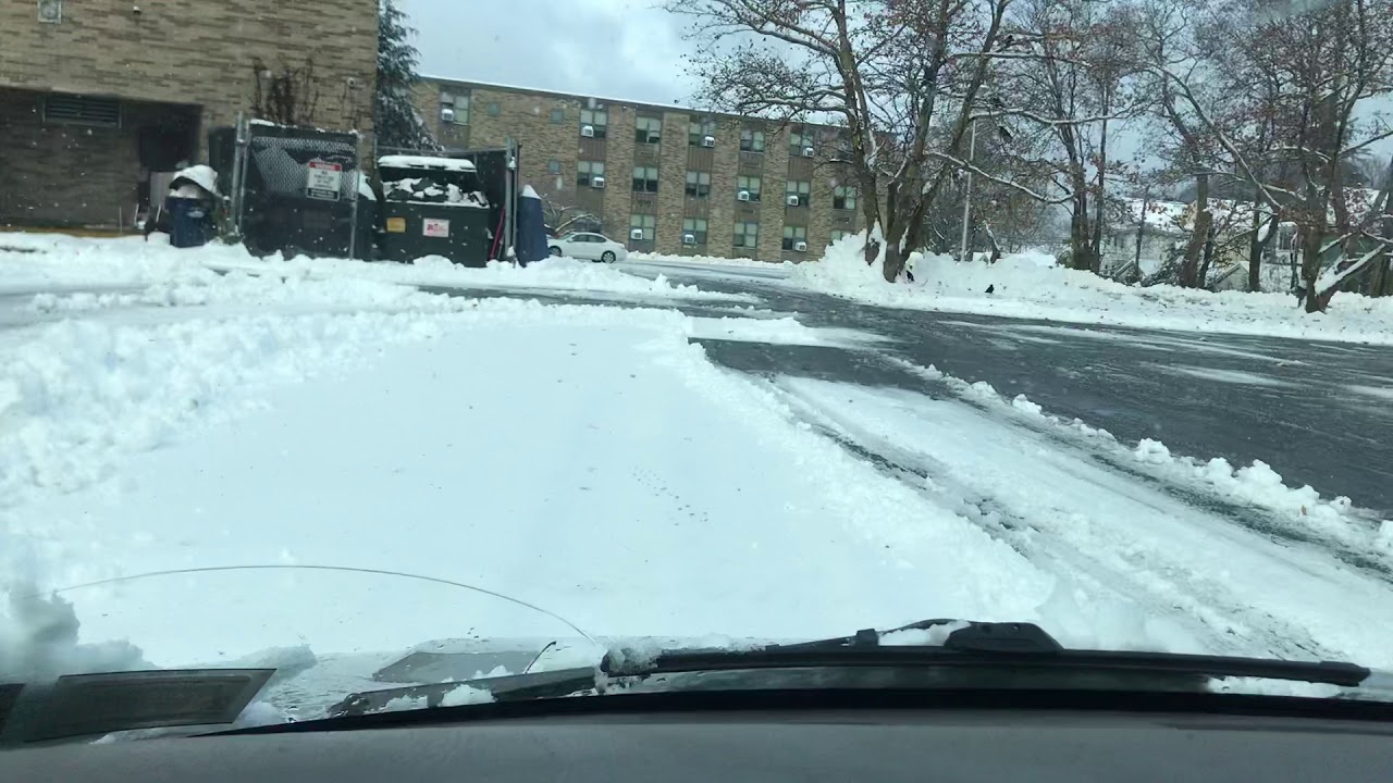 GMC savana with cooper at3 4s tires in the snow
