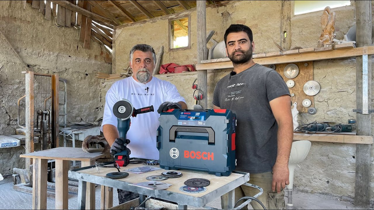 #Boschilemeydanoku, GWX 18V-15 SC Akülü Taşlama Makinesi ile devam ediyor!