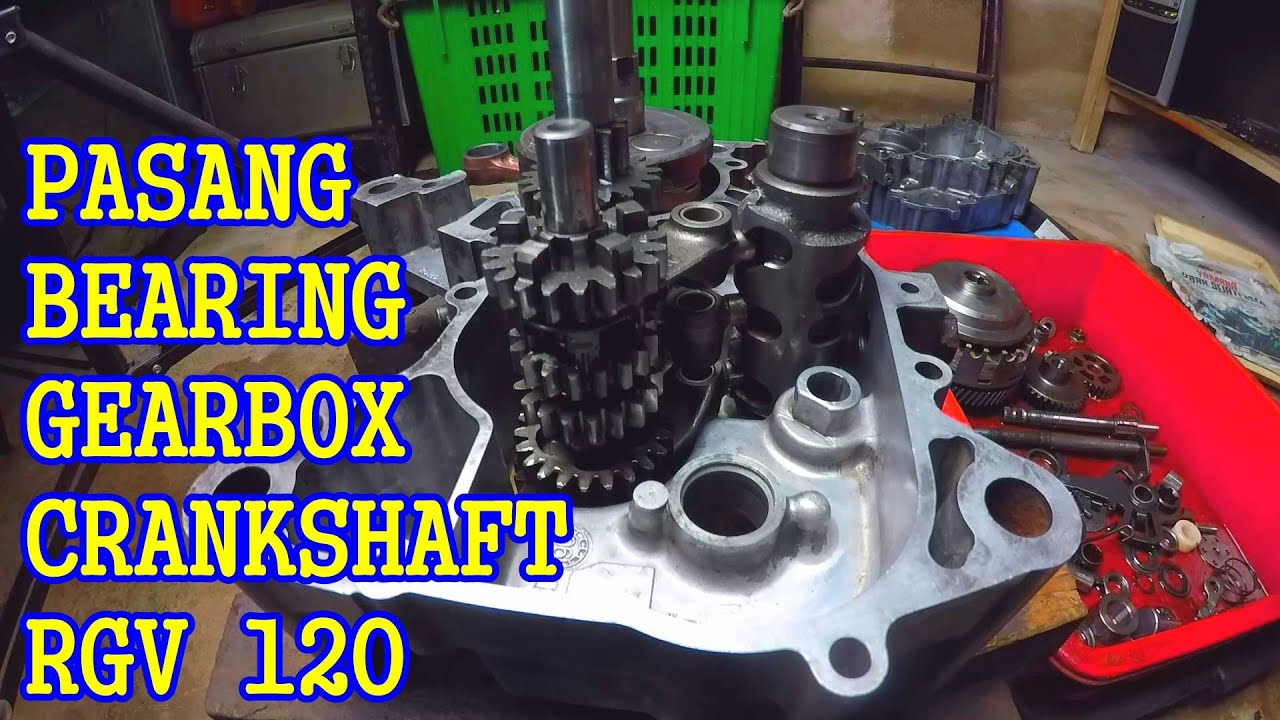 SUZUKI RGV 120 PASANG ENGIN BEARING GEARBOX CRANKSHAFT