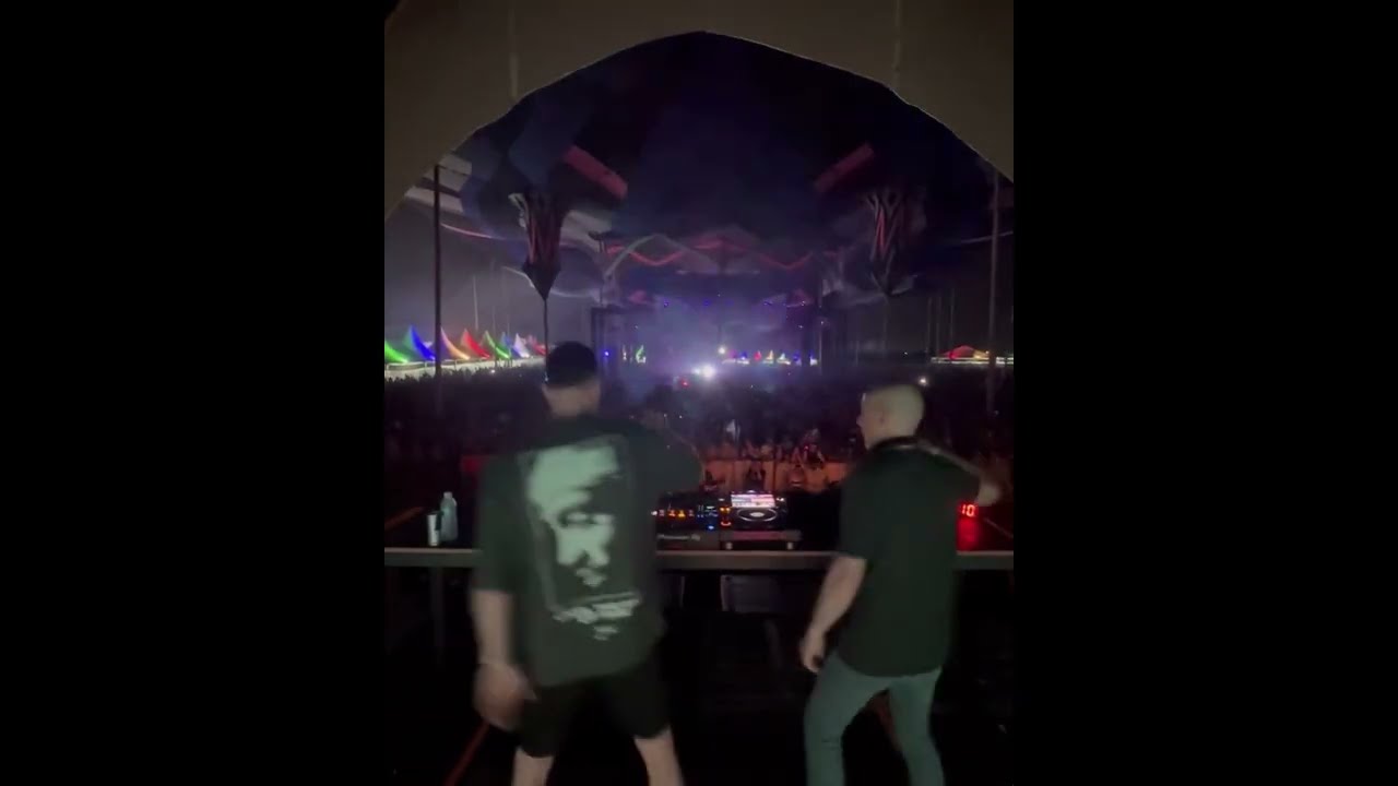 Ritmo Vs Asgard for the first time 🙌 on Psyfly Festival