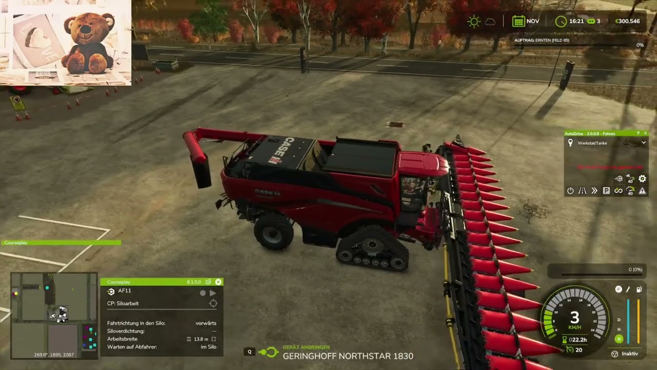 LS 25 NF Marsch 317 - Ab in die Mais Ernte !!!Dreschen!!