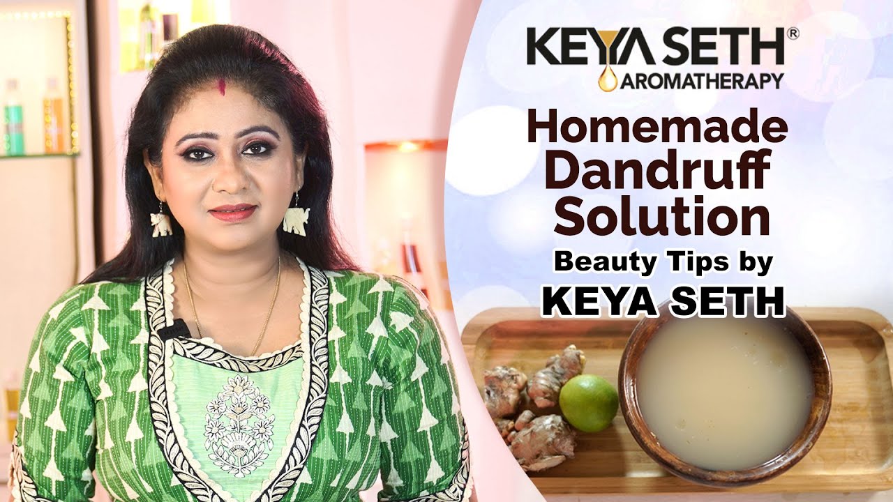 How to Treat Dandruff at Home | DIY Dandruff Solution (ড্যানড্রাফ সলিউশন) | Beauty Tips by Keya Seth