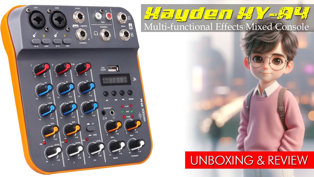 Hayden HY-A4 Mixer Review – Best Budget Audio Mixer?