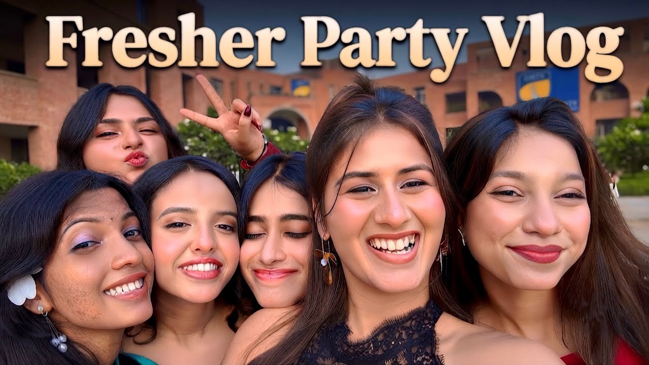 College Freshers Party Vlog 🤩| Amity University Noida📍| 