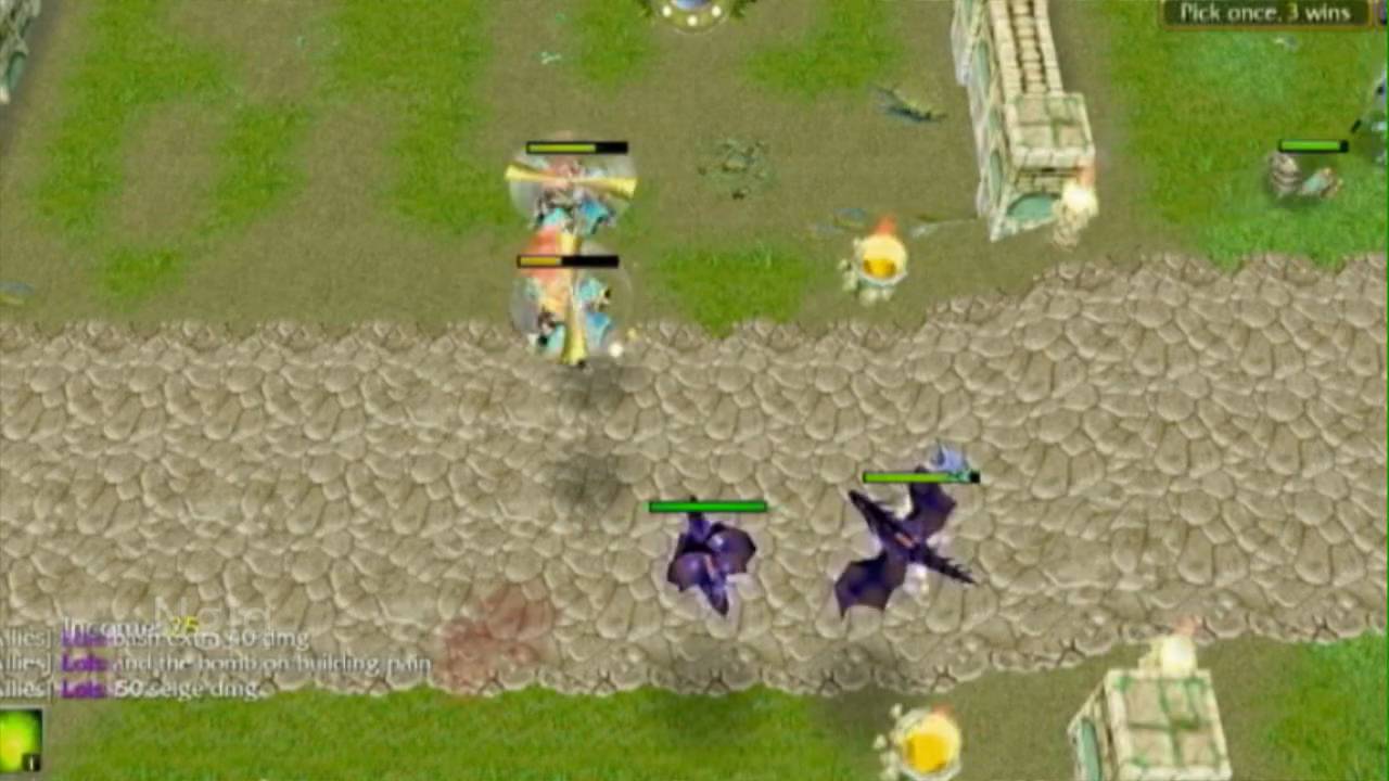 Warcraft 3 Games : Castle Fight 1.12 (HD TEST)
