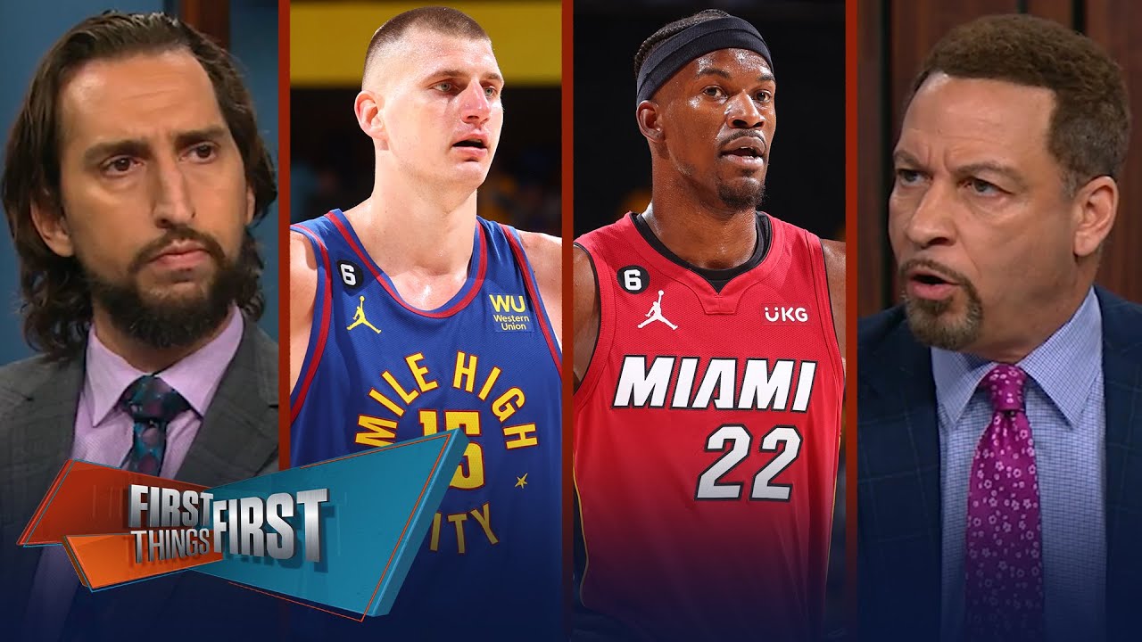 Nuggets defeat Heat in Game 1 of NBA Finals, Jokić notches triple-double | NBA | FIRST THINGS FIRST