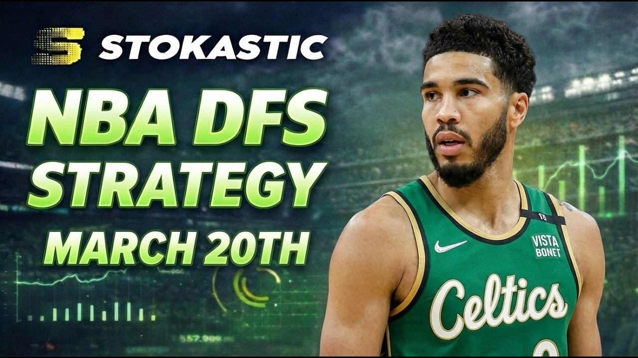 NBA DFS Strategy Friday 3/20/26 | DraftKings & FanDuel NBA Lineup Picks