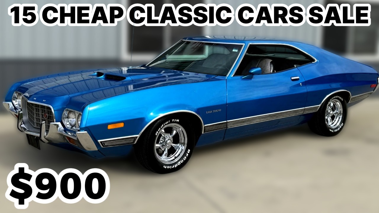 OMG! 15 Classic Cars for Sale CHEAP You WON'T Believe!!