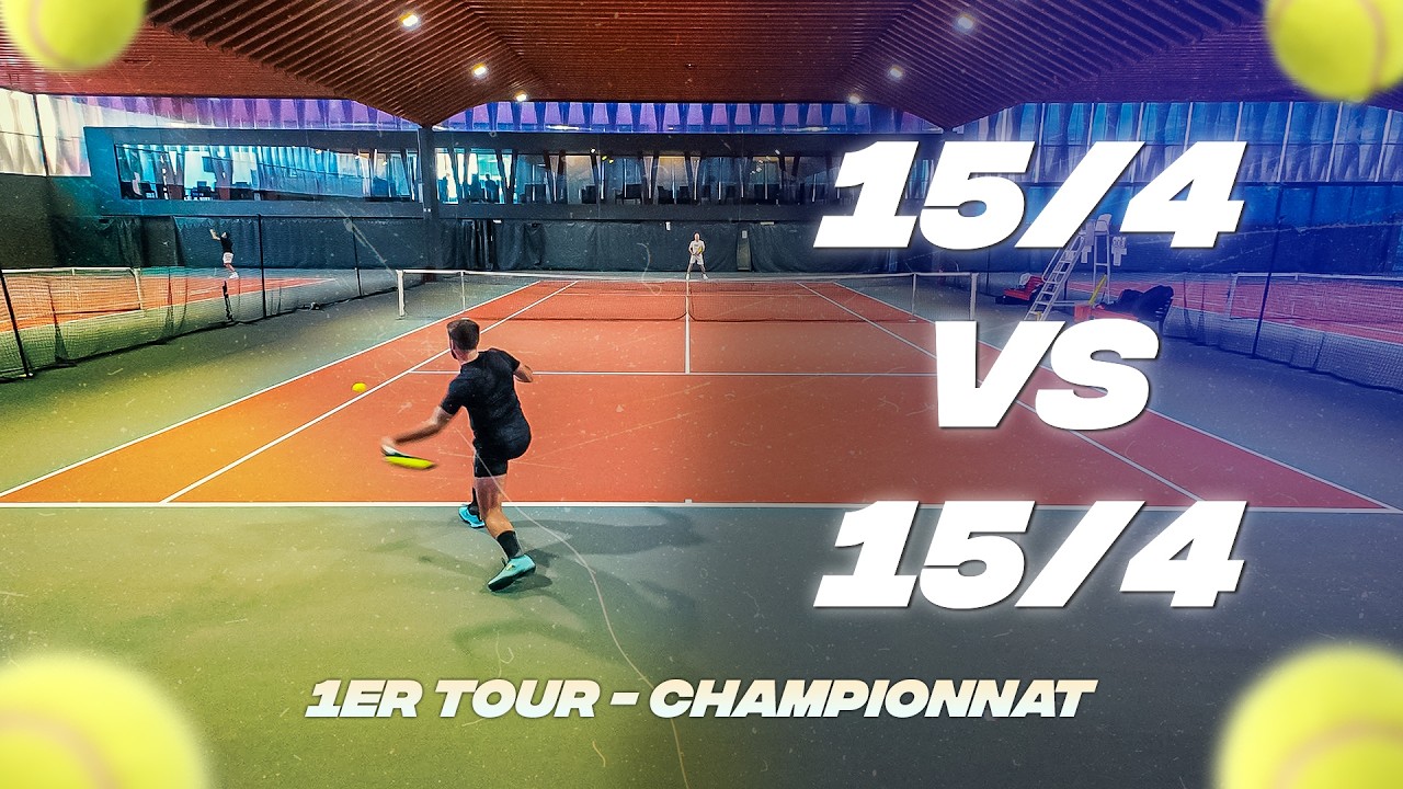Direction ROLAND-GARROS ? | 1er Tour Championnat de Paris | 15/4 vs 15/4 | Paris