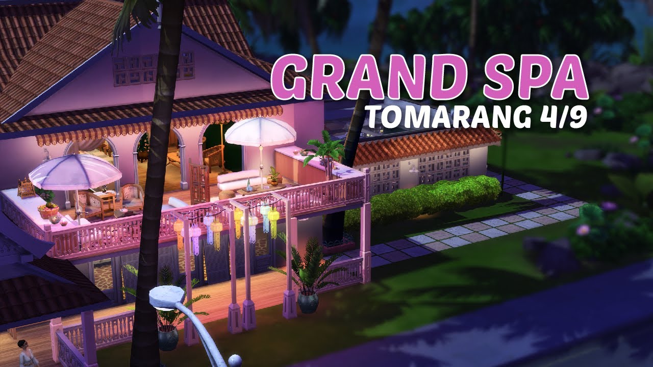 Construction d'un spa et d'une salle de sport - Rénovation Tomarang 4/9 - Les Sims 4