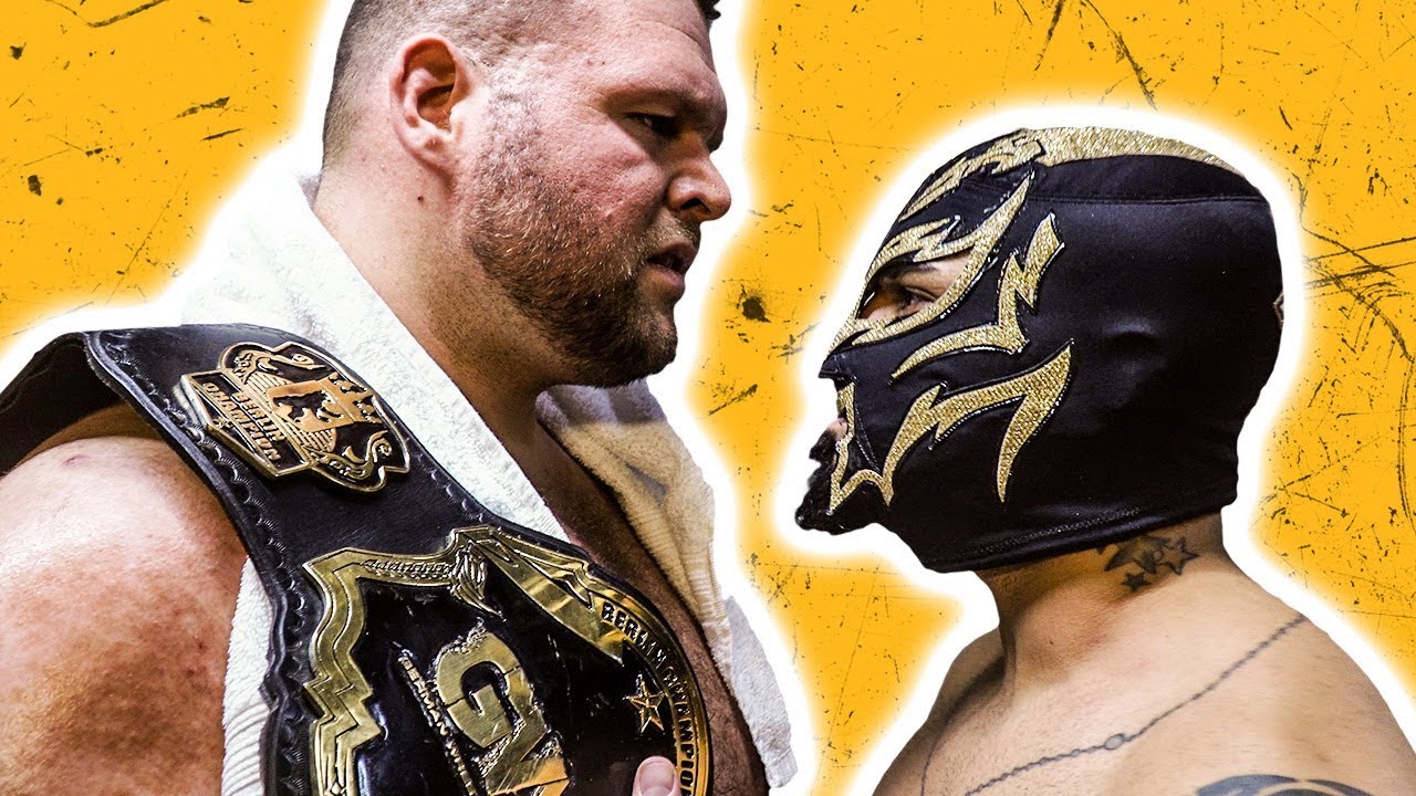 MASK VS. TITLE! Senza Volto vs. Pascal Spalter: GWF Berlin Title Match