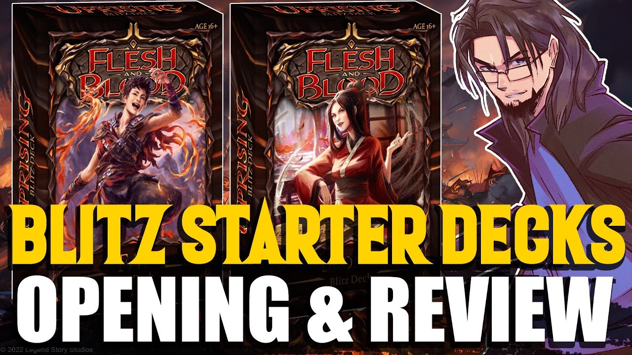 Uprising Blitz Starter Decks Opening and Review - Is It Worth It? ► Flesh and Blood TCG