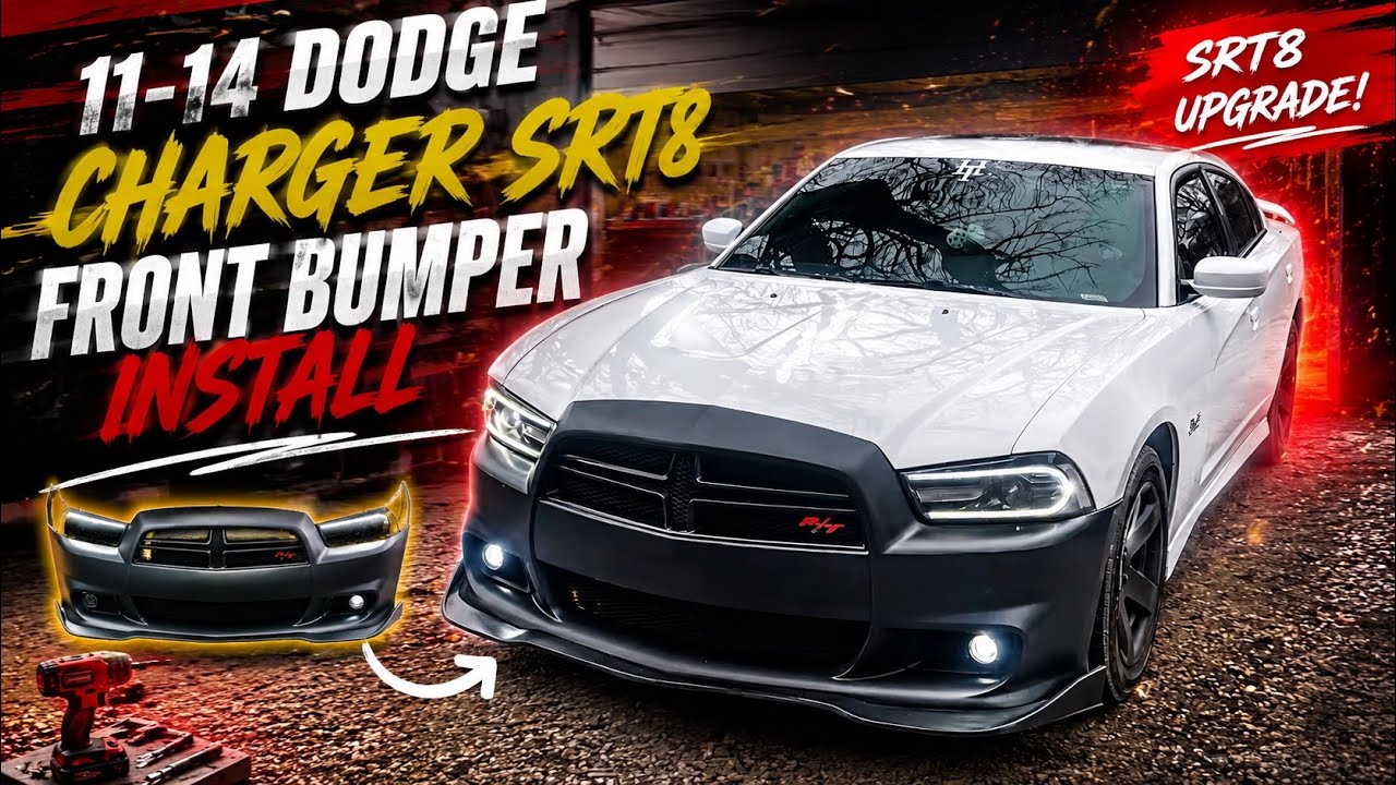 Руководство по установке переднего бампера Dodge Charger SRT8 11–14