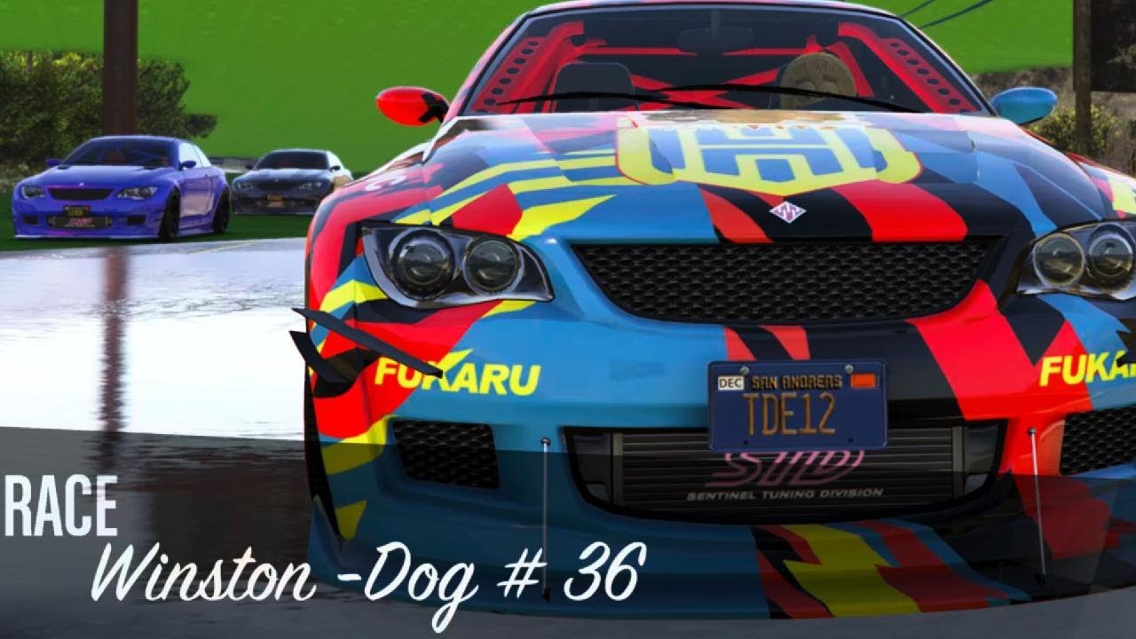 Winston -Dog # 36 | GTA 5 Online Longhaul Race - Florida Clown Leaves Creation 4 Lemon