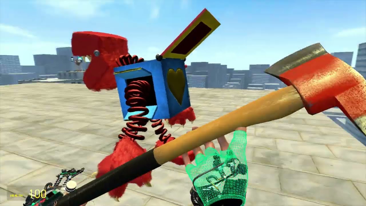 SURVIVE FROM HUGGY WUGGY FROM POPPY PLAYTIME AND OTHER SMILES | GARRY'S MOD