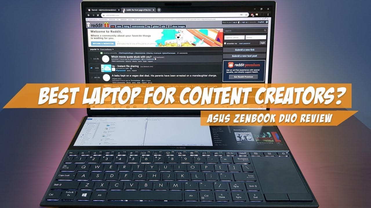 ASUS Zenbook Duo UX481 Review