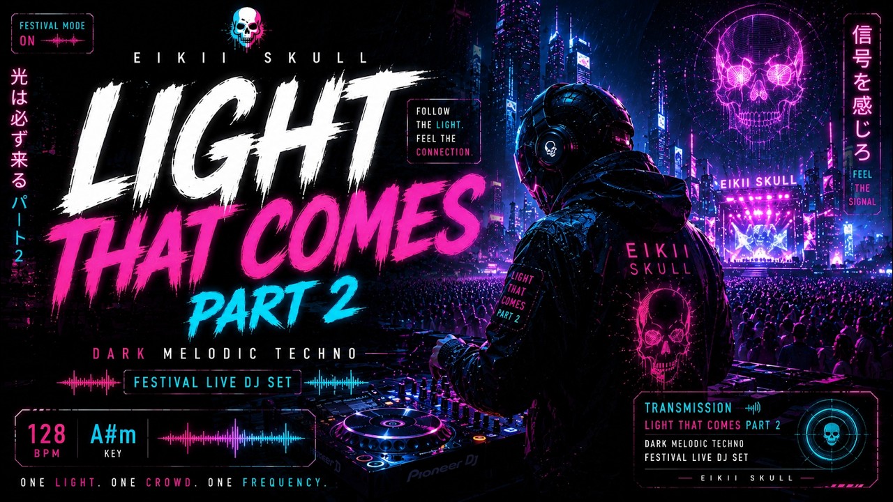 Light That Comes Part 2 (Dark Melodic Techno | Festival Live DJ Set)