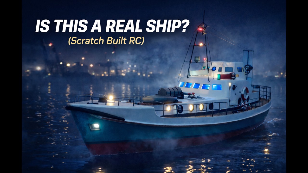 Stoltera RC boat reascue