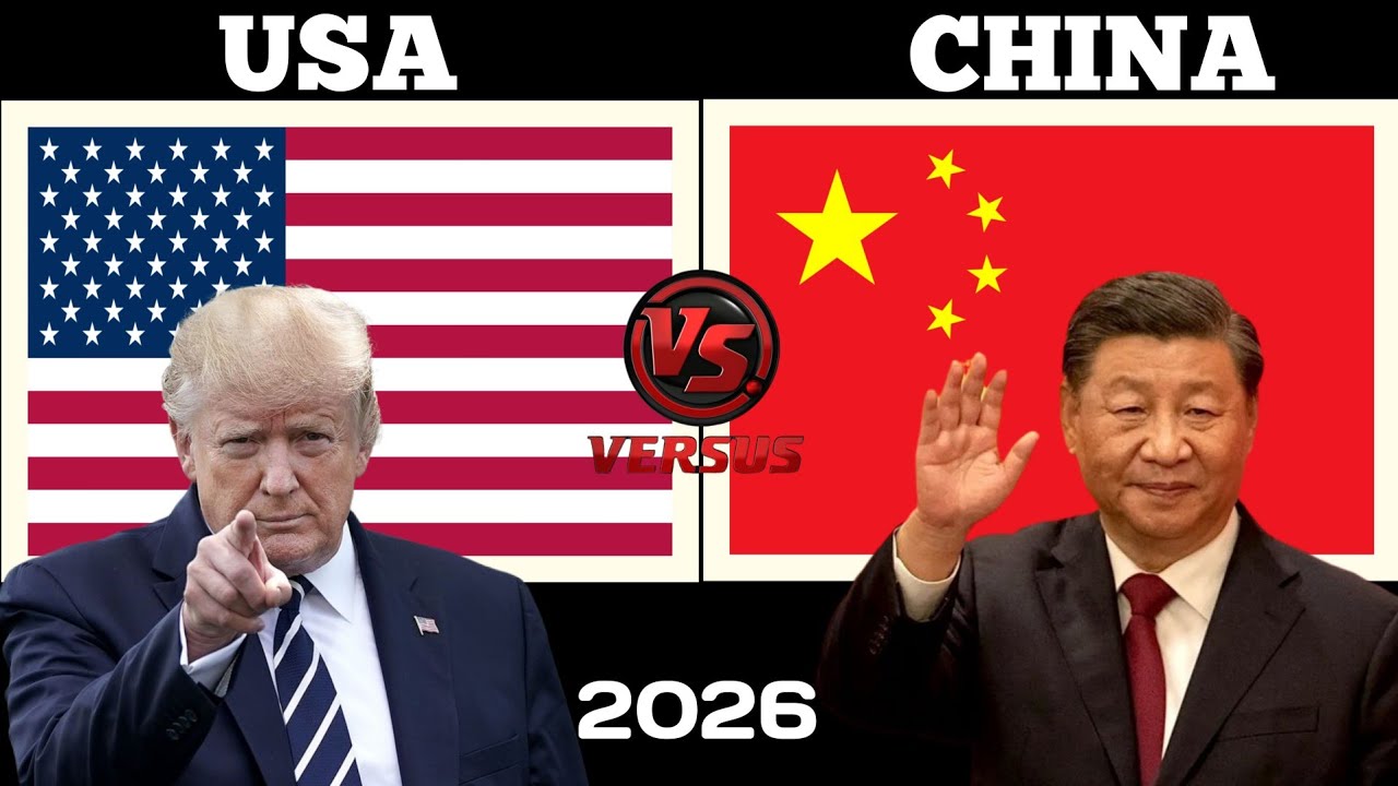 USA vs China Military Power 2026 | China vs USA Military Power Comparison 2026 