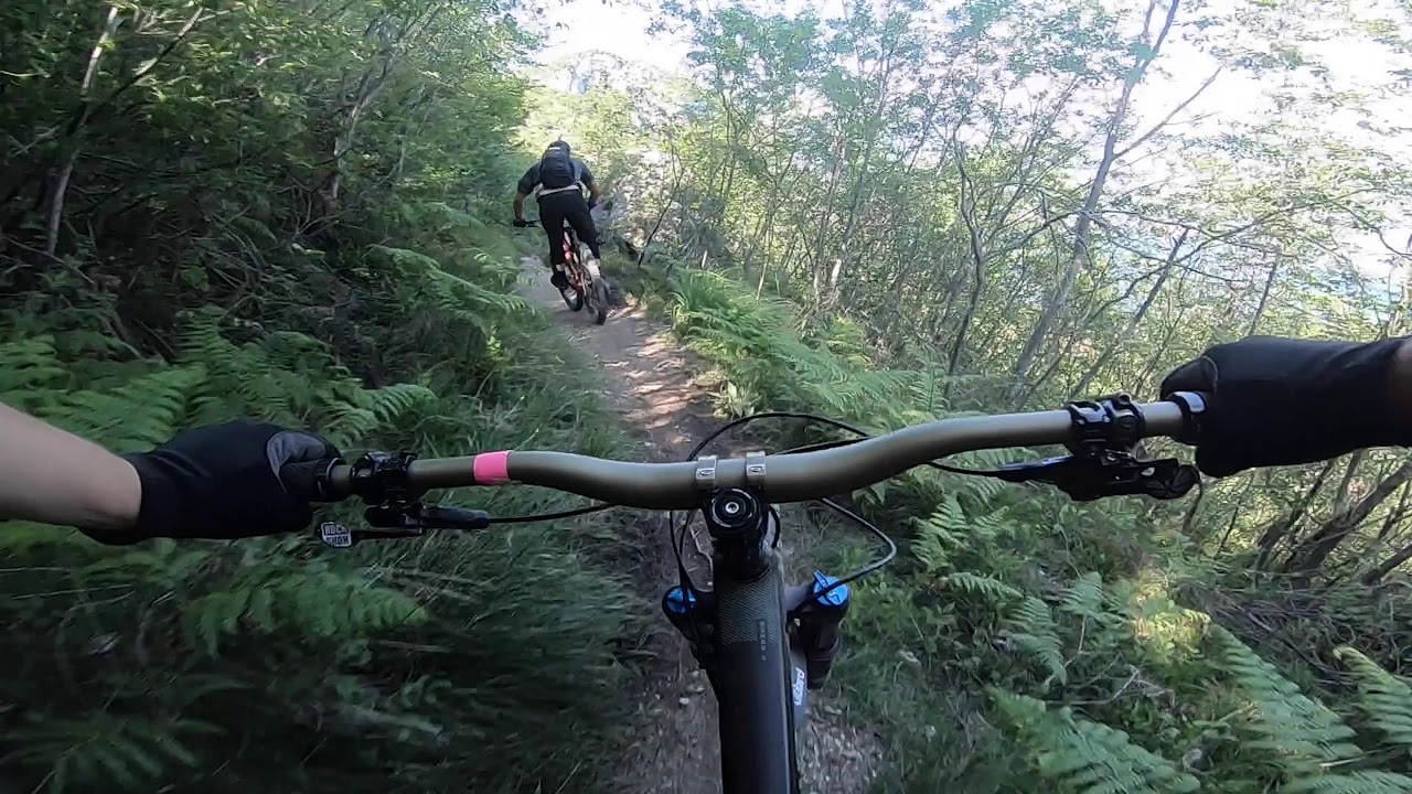 MTB RIDING Gardasee TREMALZO TRAIL - Santa Cruz Nomad