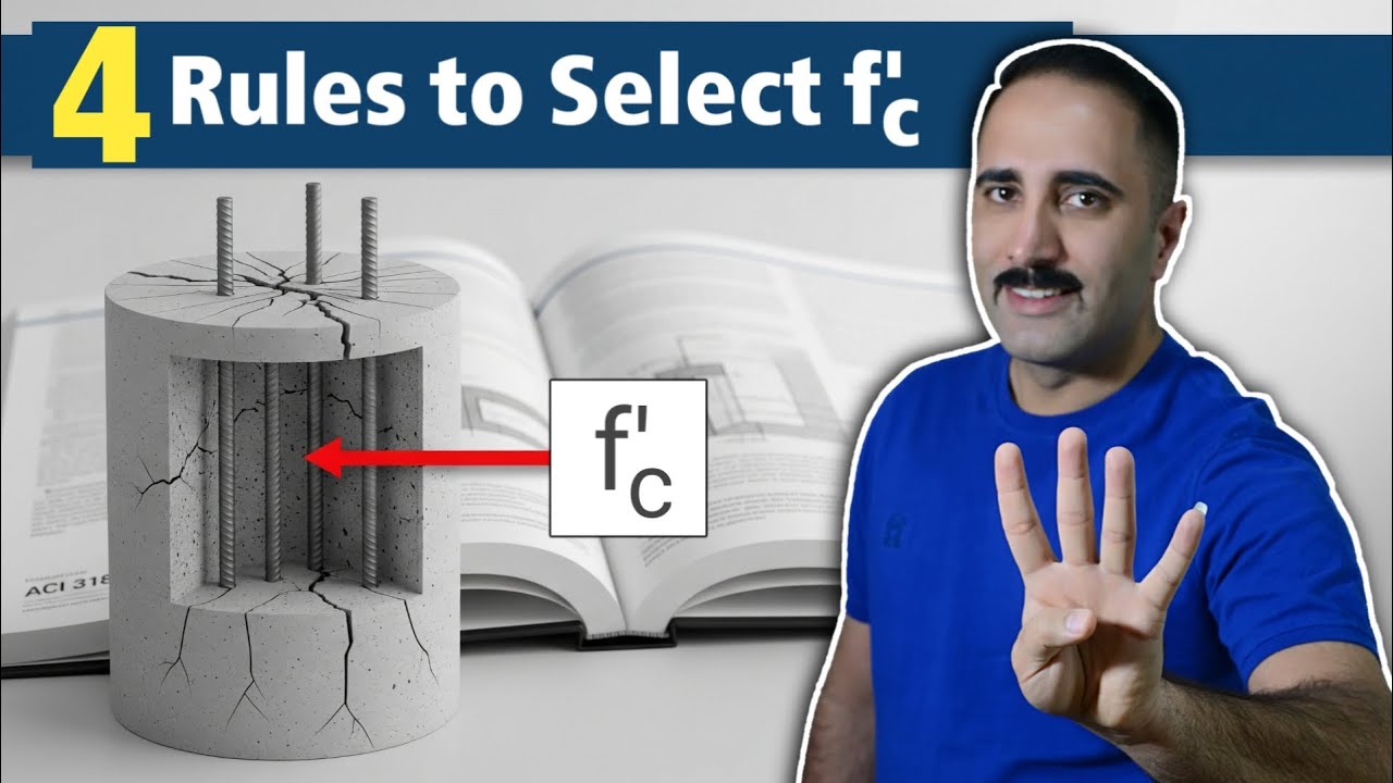 How to Choose f'c According to ACI 318-25 Code