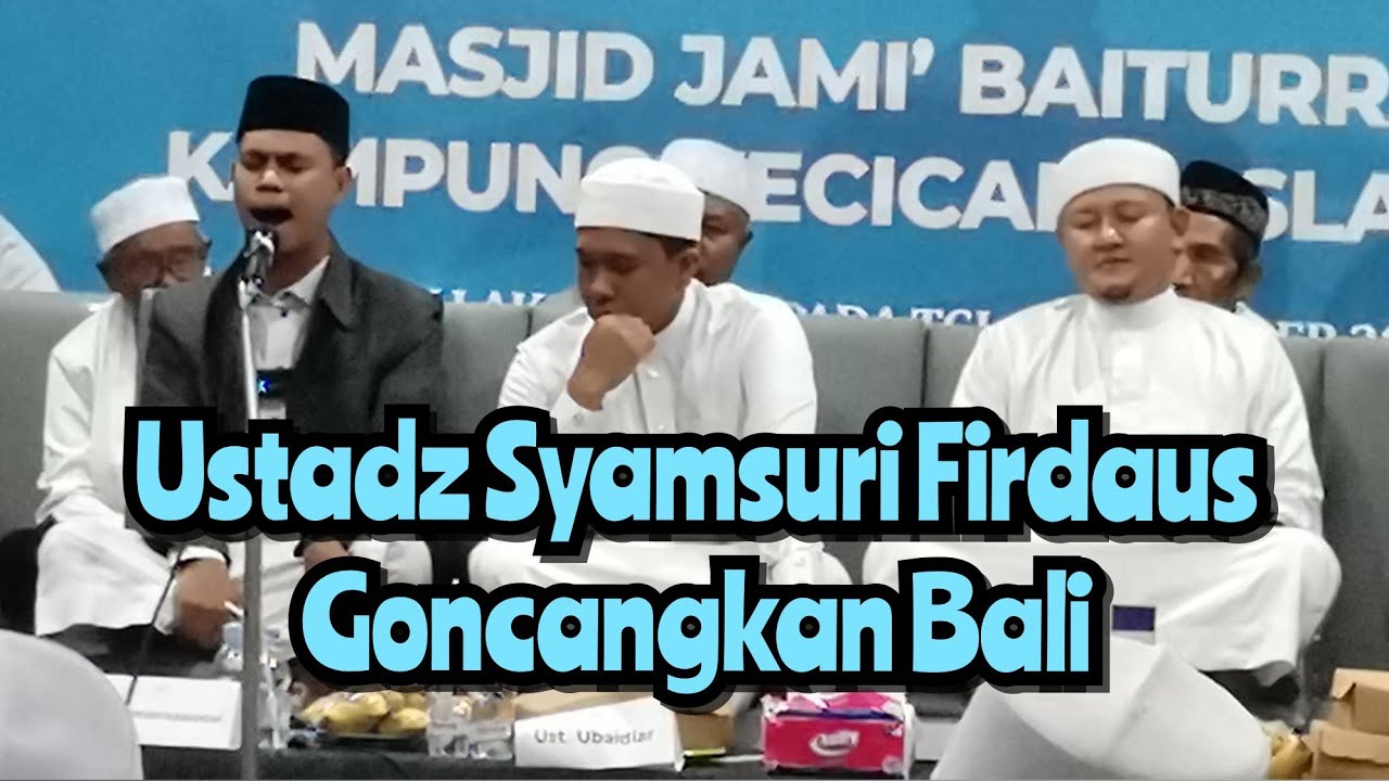 Ustadz Syamsuri Firdaus Goncangkan Bali dengan Suara Quran Emasnya || Terbaru BQ Annur