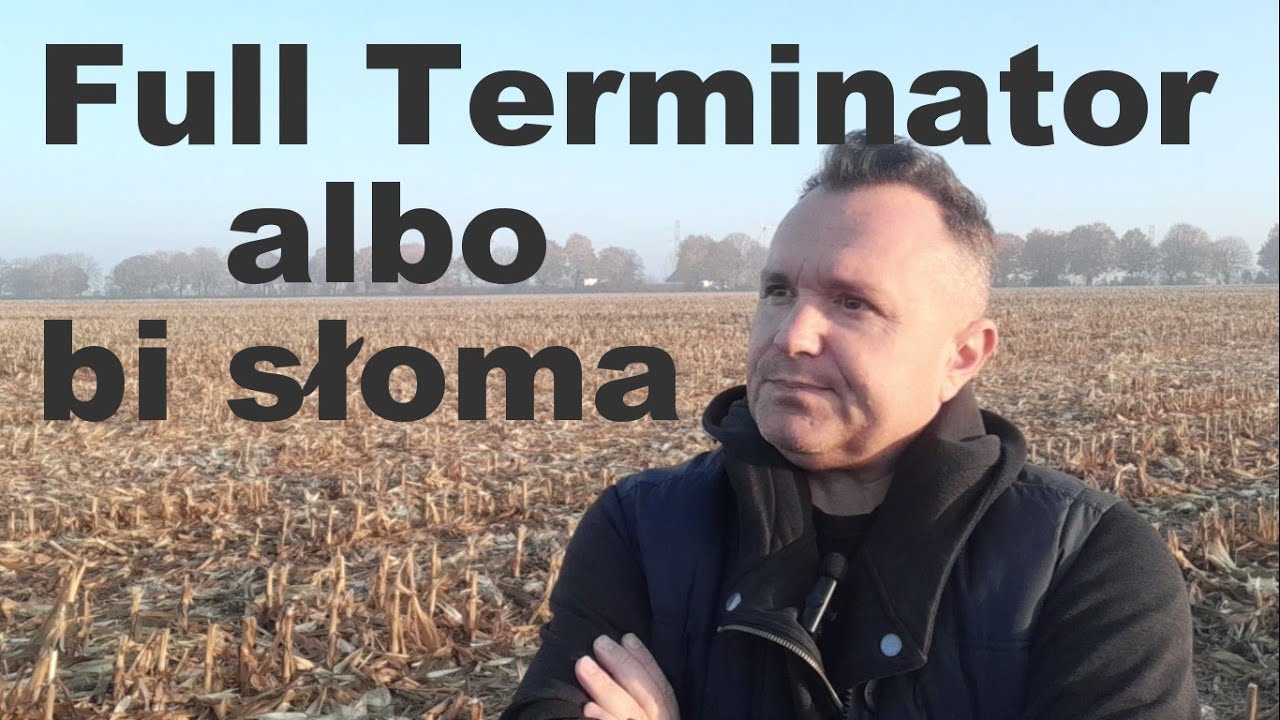 Full Terminator i bi słoma jak rozłożyć resztki po kukurydzy? #rolnictwo #kukurydza
