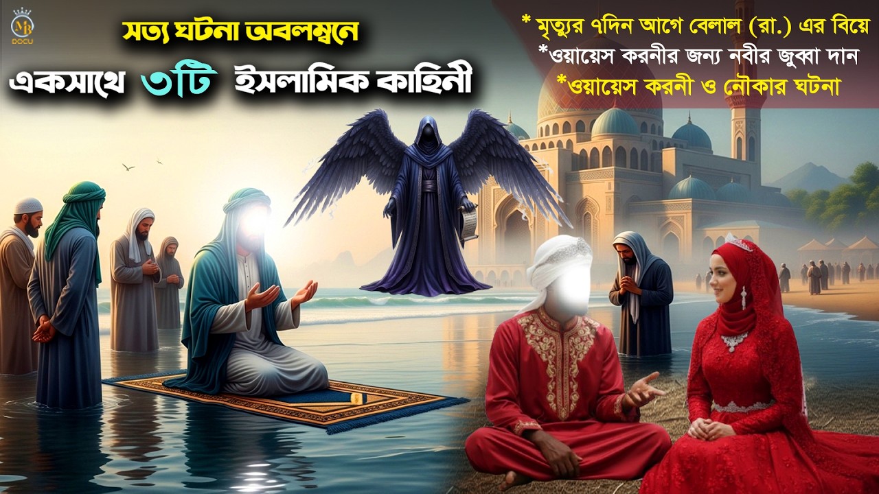 সত্য ঘটনা অবলম্বনে ইসলামের ৩ কাহিনী - হযরত বিল্লাল l ওয়াইস করনী রহঃ Hazrat Bilal l Owais Al Karni
