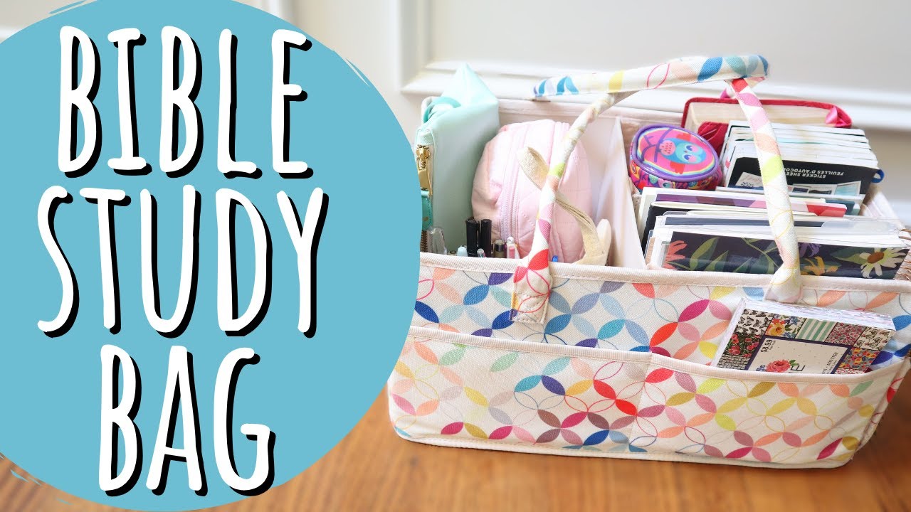 What's In My Bible Study Bag? | Erin Condren Life Planner | Bible Study Journal