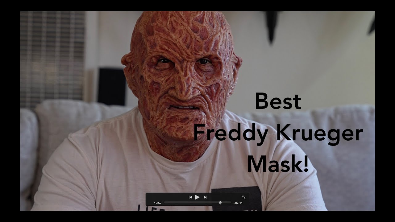 Best Freddy Krueger Silicone Mask Ever! Darkride Part 4 v2