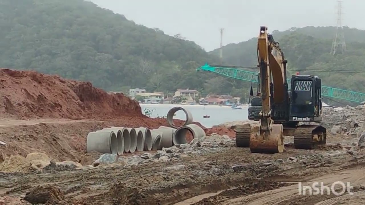 Vamos acompanhar mais um pequeno vídeo da construção da ponte de Guaratuba um abraço a todos vocês 