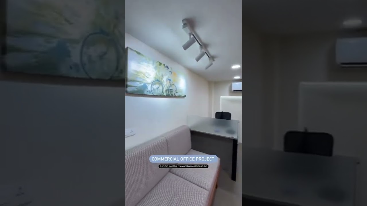 Commercial Office Project #shorts #youtubeshorts #interiordesign #commercial#officedesign #trending