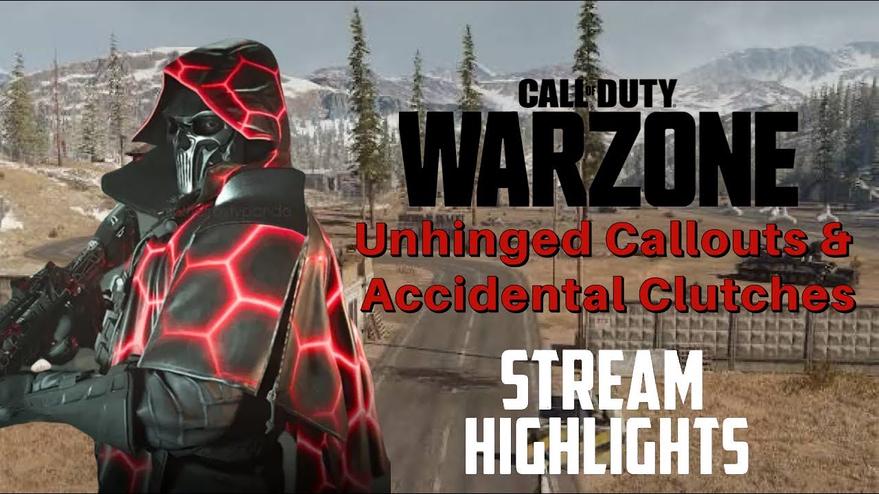 Unhinged Callouts & Accidental Clutches Warzone (Twitch Highlights)