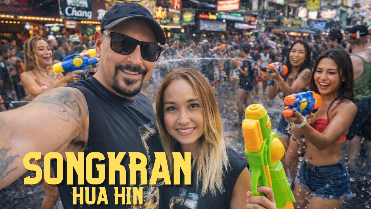 SONGKRAN in Hua Hin 2026 🇹🇭 / Was Bigger Than I Expected / Soi 80 & Bintabaht