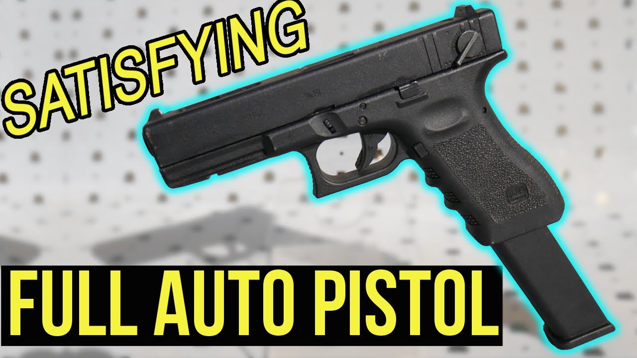 Satisfying FULL AUTO Pistol | Elite Force Glock 18C Straight Outta the Box