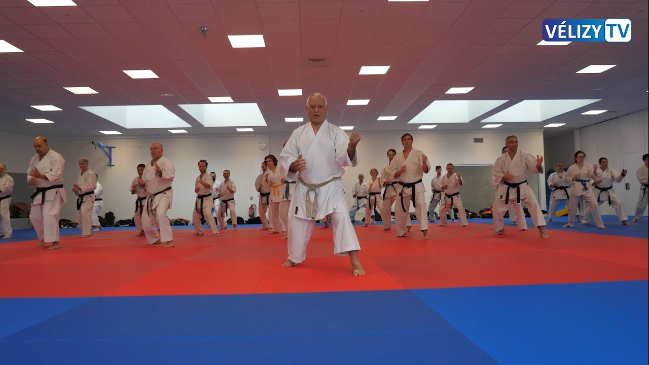 Stage de karaté à Vélizy avec une légende de la discipline