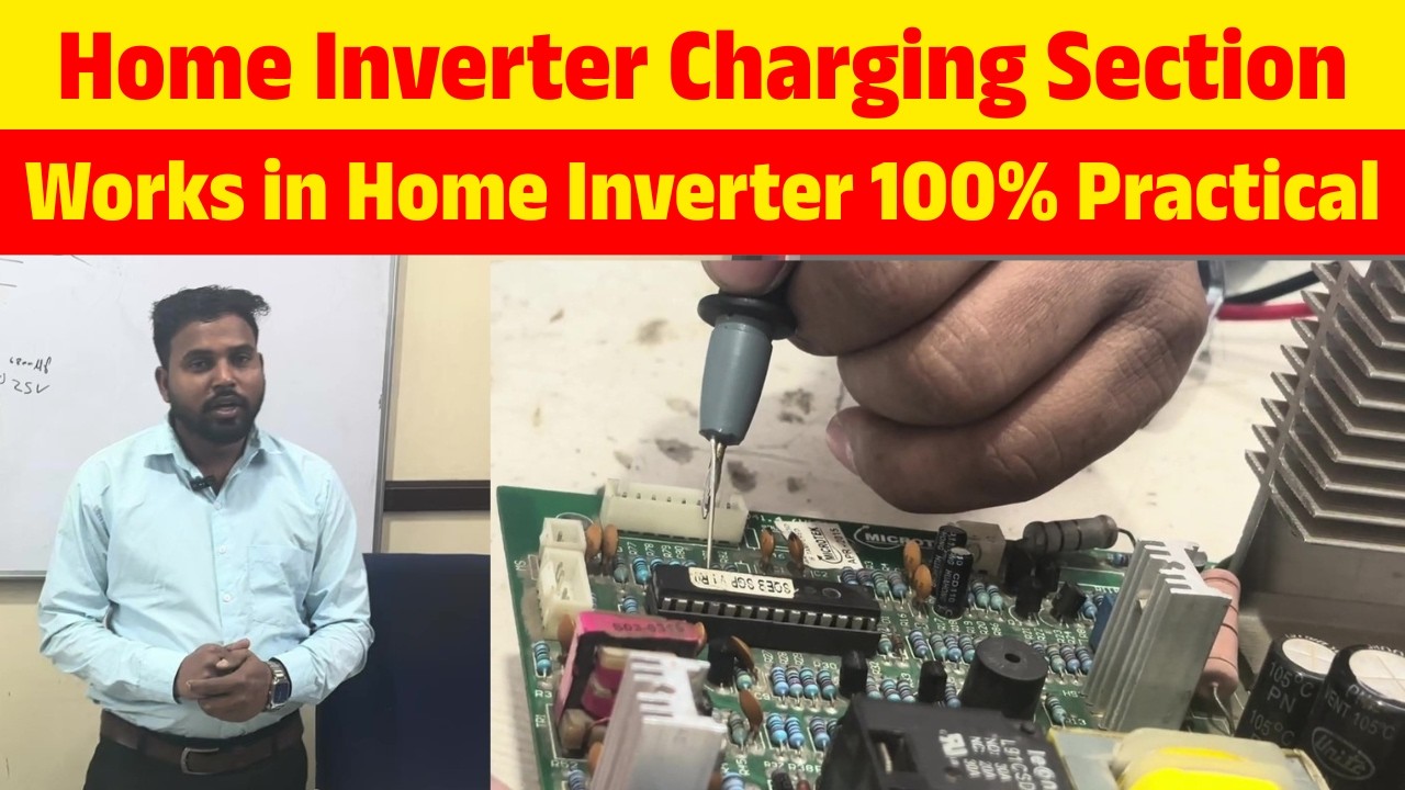 Home Inverter Charging Section Works in Home Inverter 100% Practical |Join Inverter Repairing Course