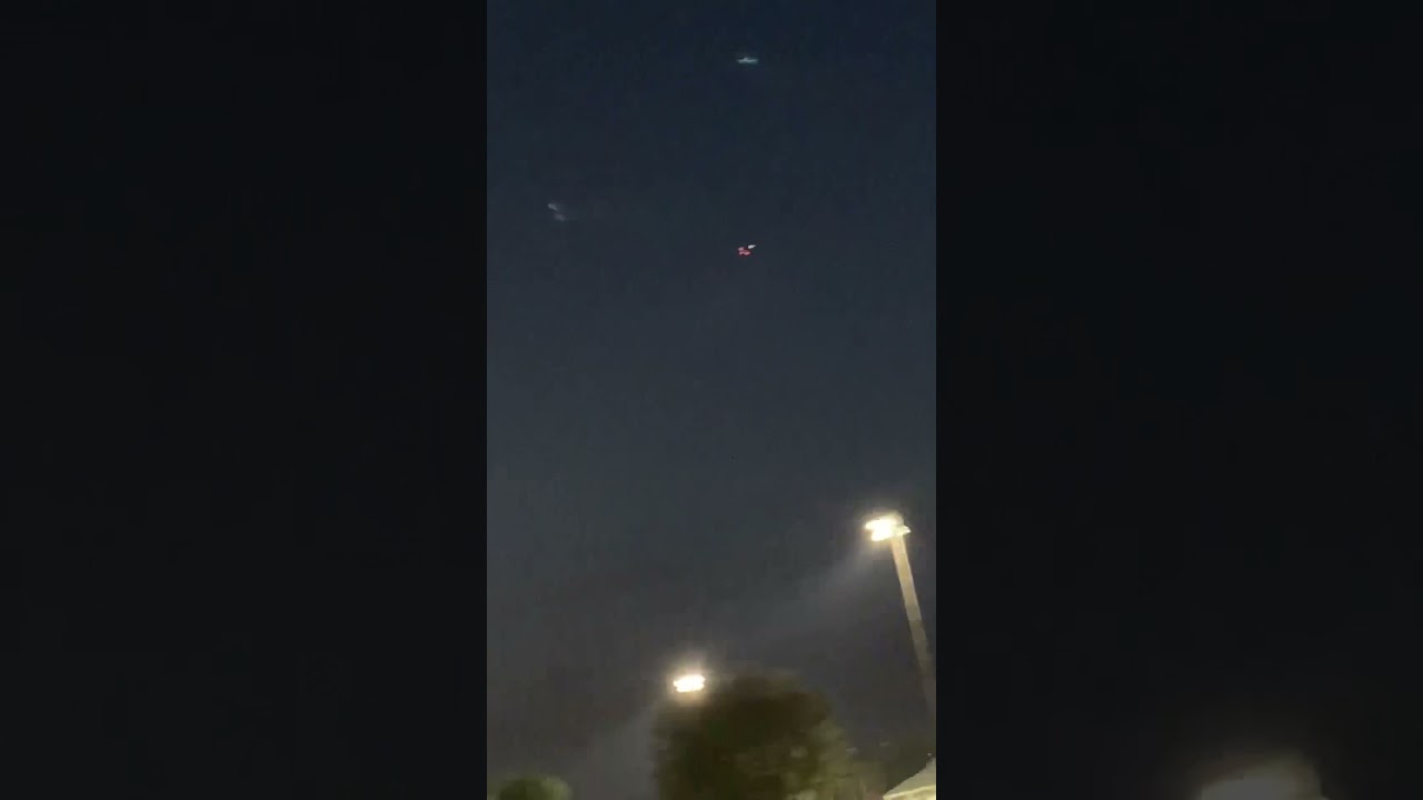 ufo with force field in Naples Florida