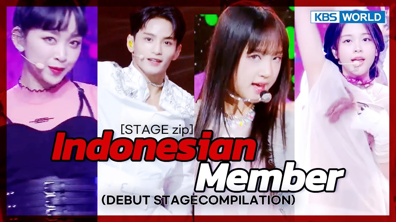 [DEBUT STAGE COMPILATION] 📁 PROUD INDONESIAN 🇮🇩.zip (Indonesian Member Edition) | KBS WORLD TV