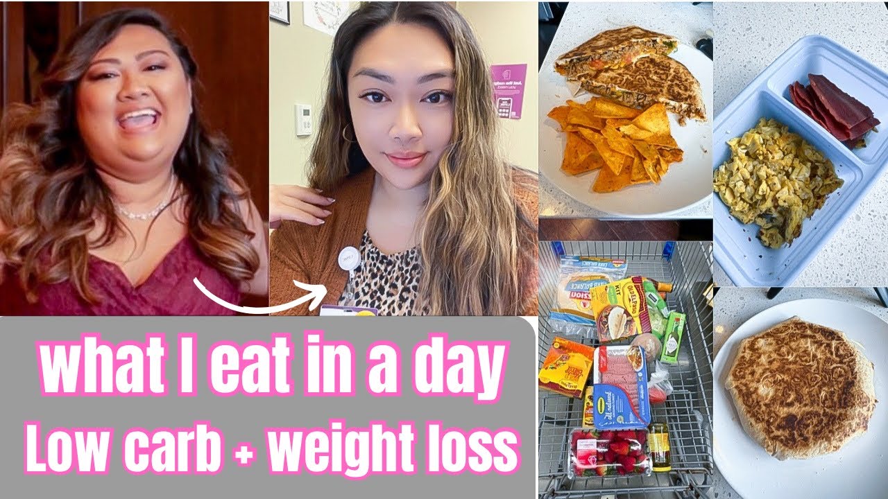 LOW CARB WHAT I EAT IN A DAY + GROCERY HAUL! | Keto Crunch wraps + Walmart + meal prep