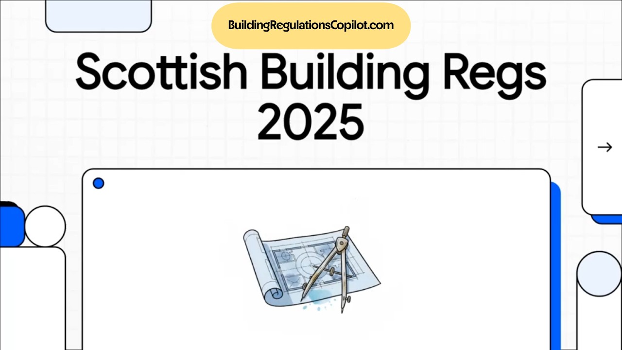 Scottish Building Regulations 2025