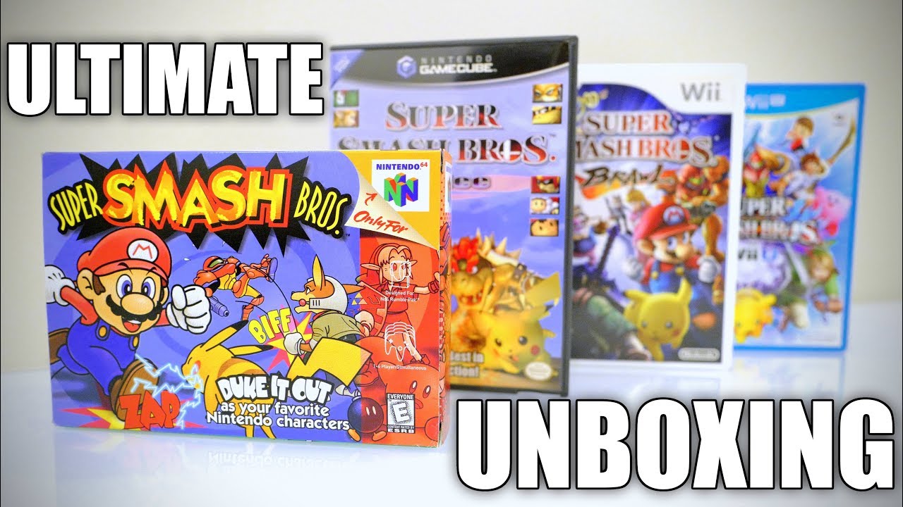 ULTIMATE Super Smash Bros ENTIRE SERIES UNBOXING [See What's Inside!]